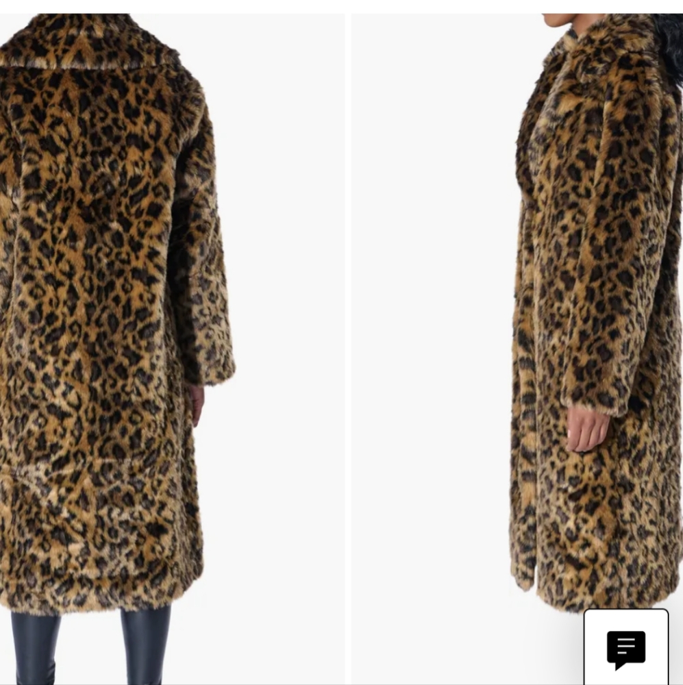 Azalea Wang Leopard Coat